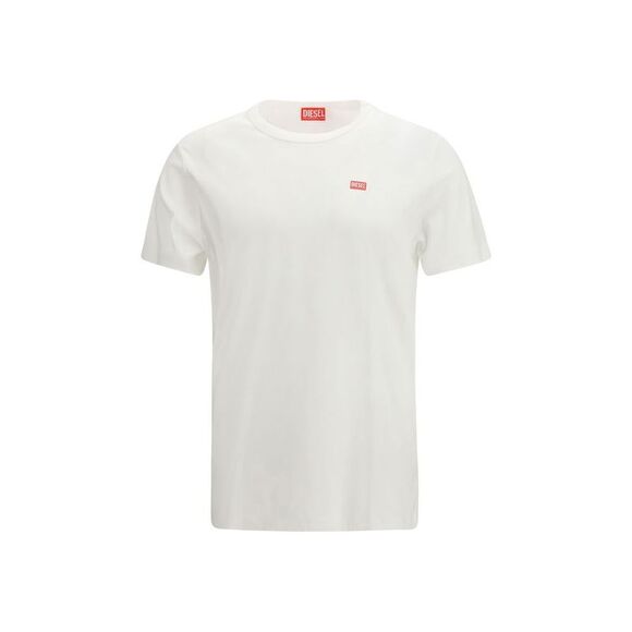 Diesel White Cotton Men's T-Shirt
